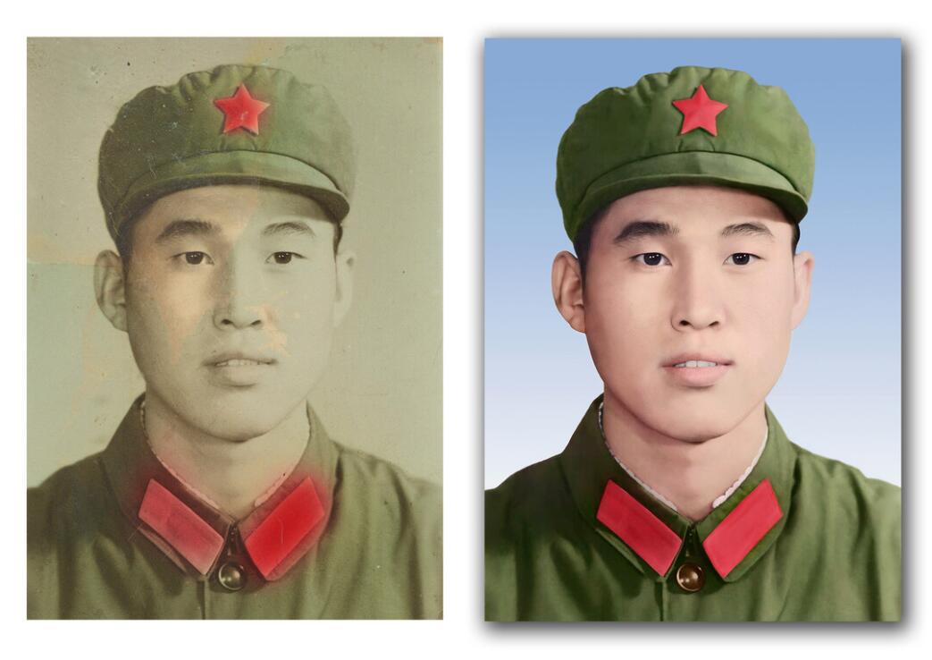 阿拉善右破损照片修复-18